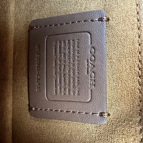 COACH  CL416 Morgan Square Crossbody Bag - Picture 6 of 9